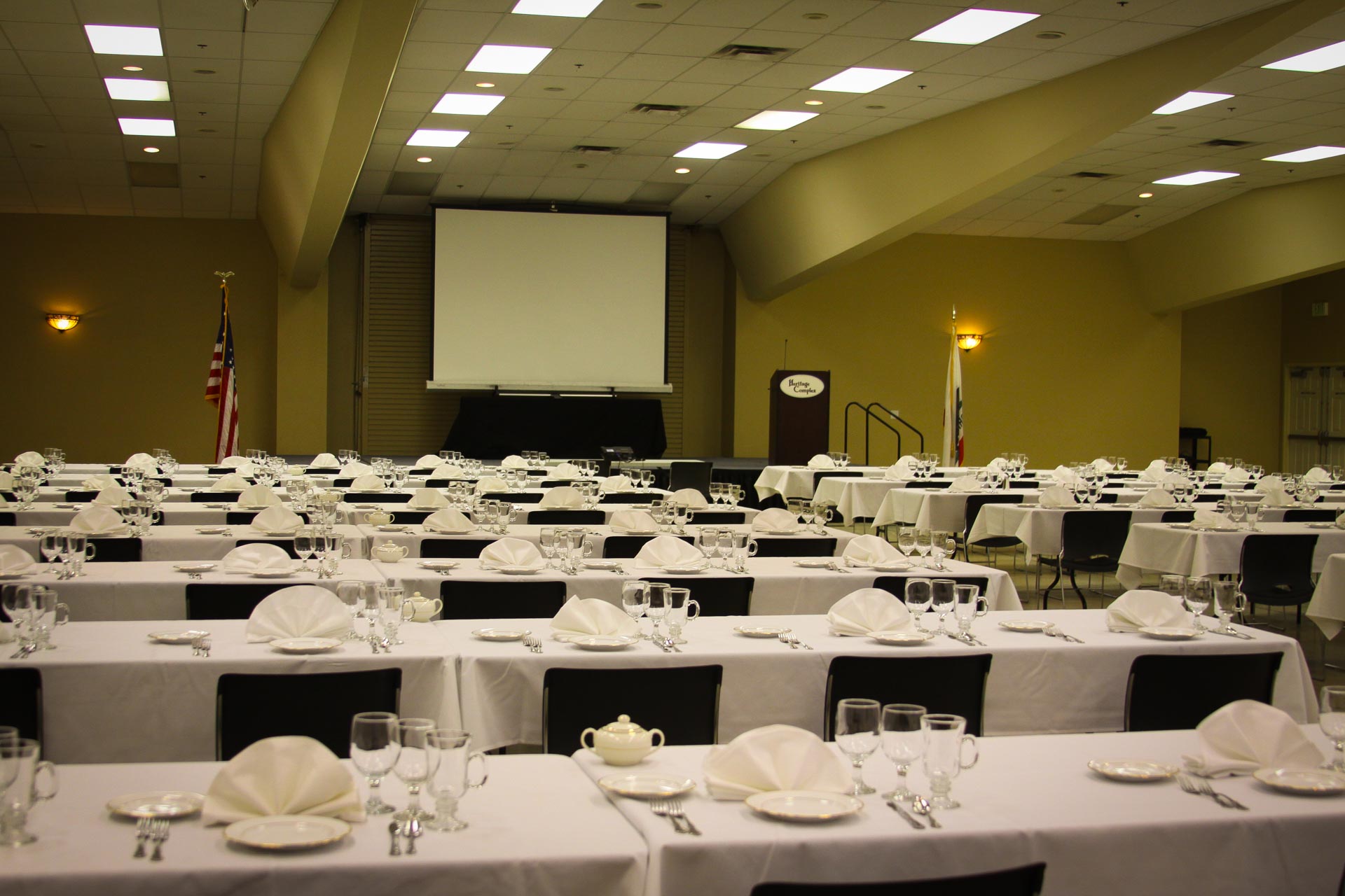 Banquet Hall Set Up 1 